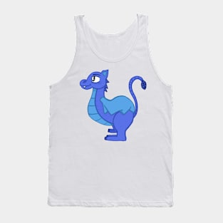 Blue Baby Dragon Tank Top